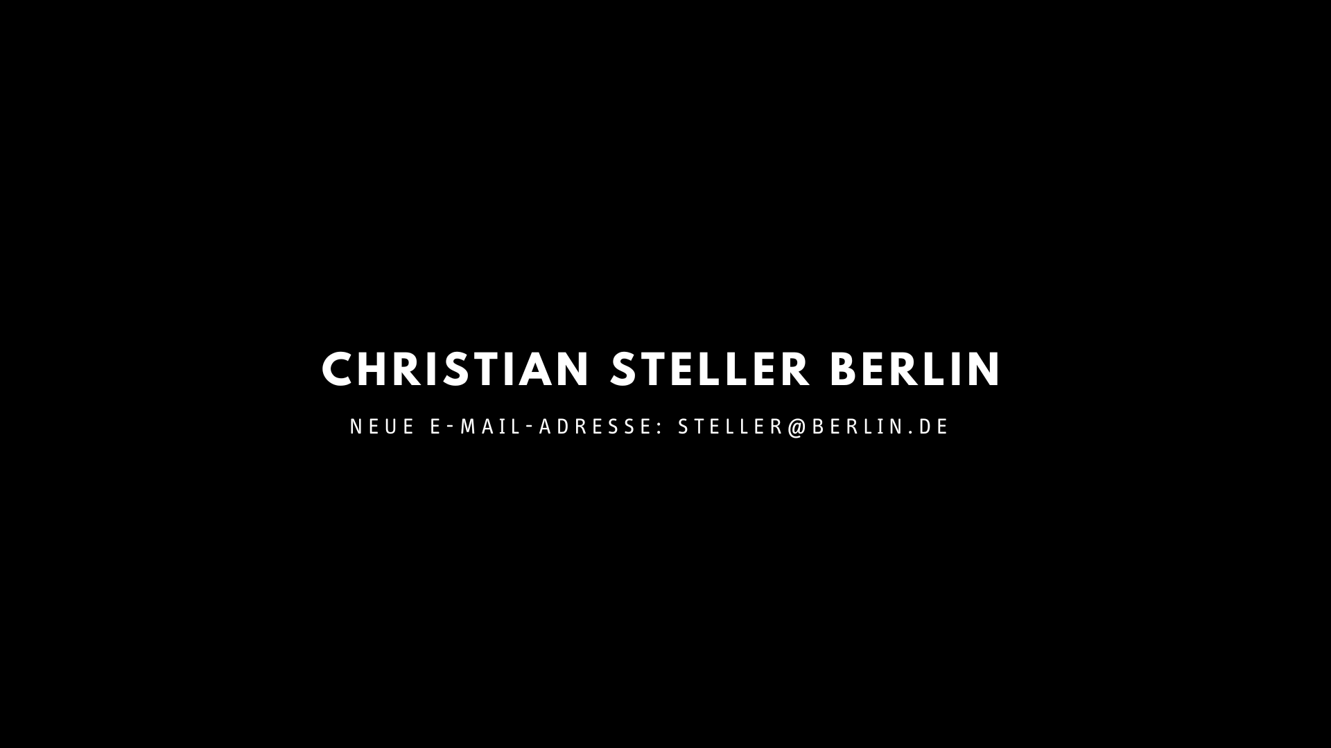 Christian Steller Berlin